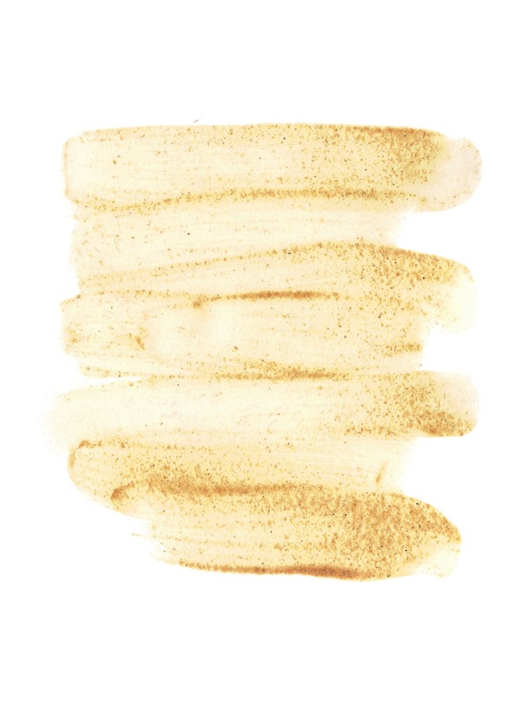 Abstract Mustard Brush Strokes