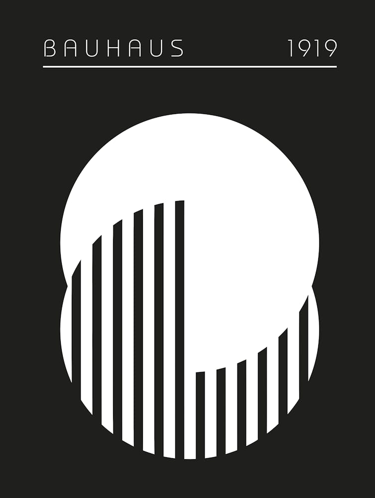 Bauhaus 1919 - Abstract Geometric Art