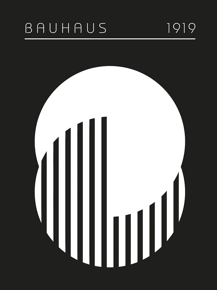 Bauhaus 1919 - Abstract Geometric Art