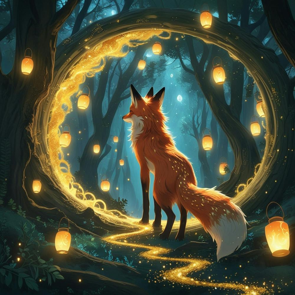 Fox In The Forest