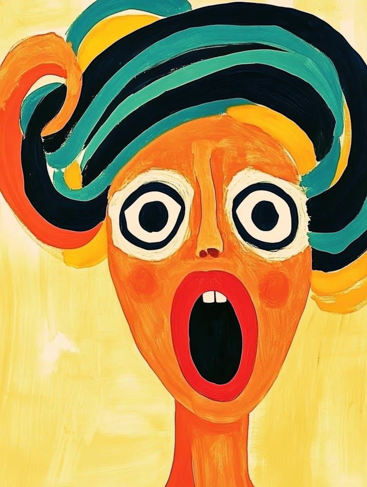 Screaming Woman 1