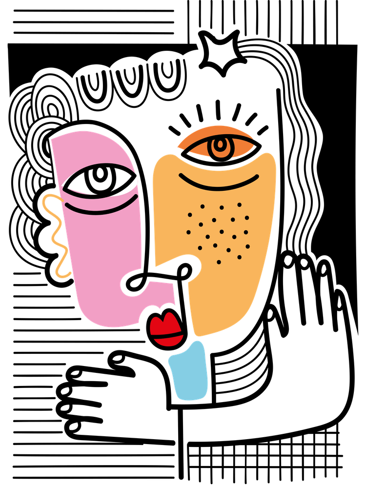 Abstract Faces-[Vol.2]-3/3