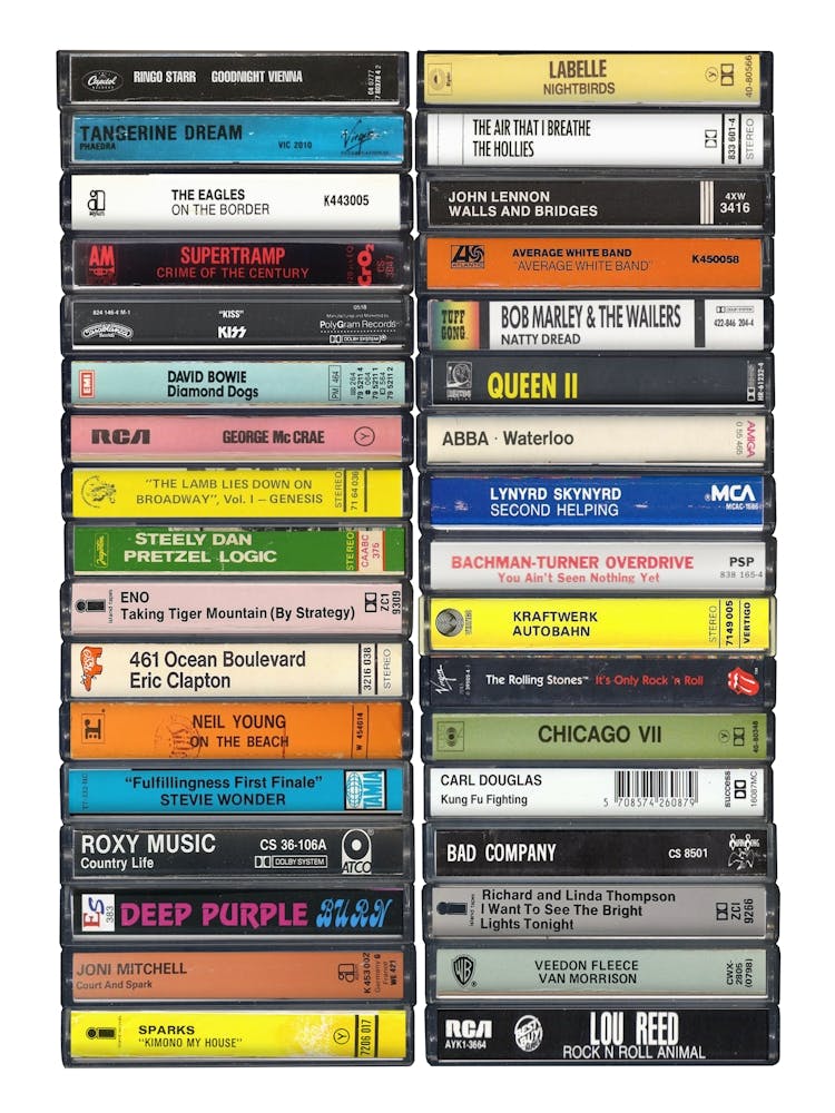 1974 Music - Cassette Print - Born in '74 - 50th Birthday