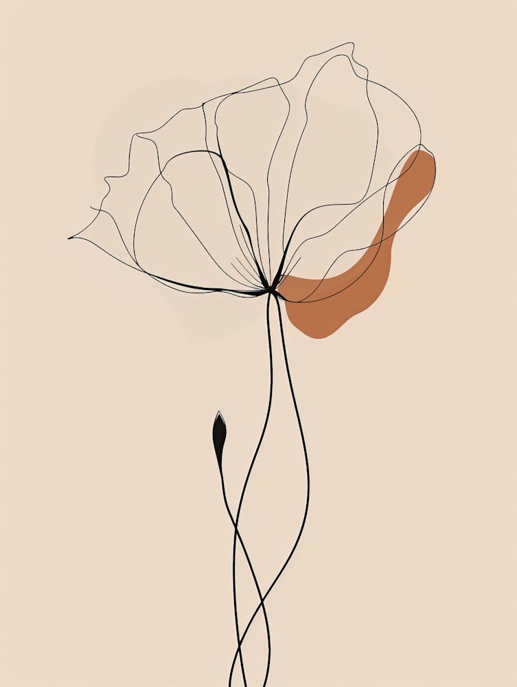 Palermo Botanical Garden Boho Line Art