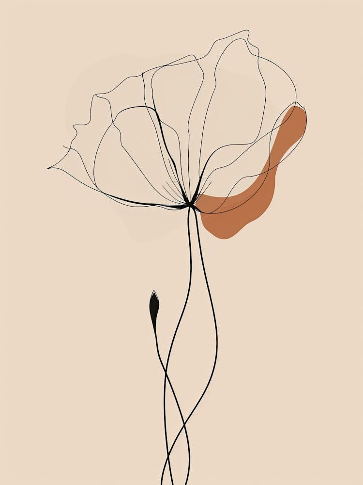 Palermo Botanical Garden Boho Line Art