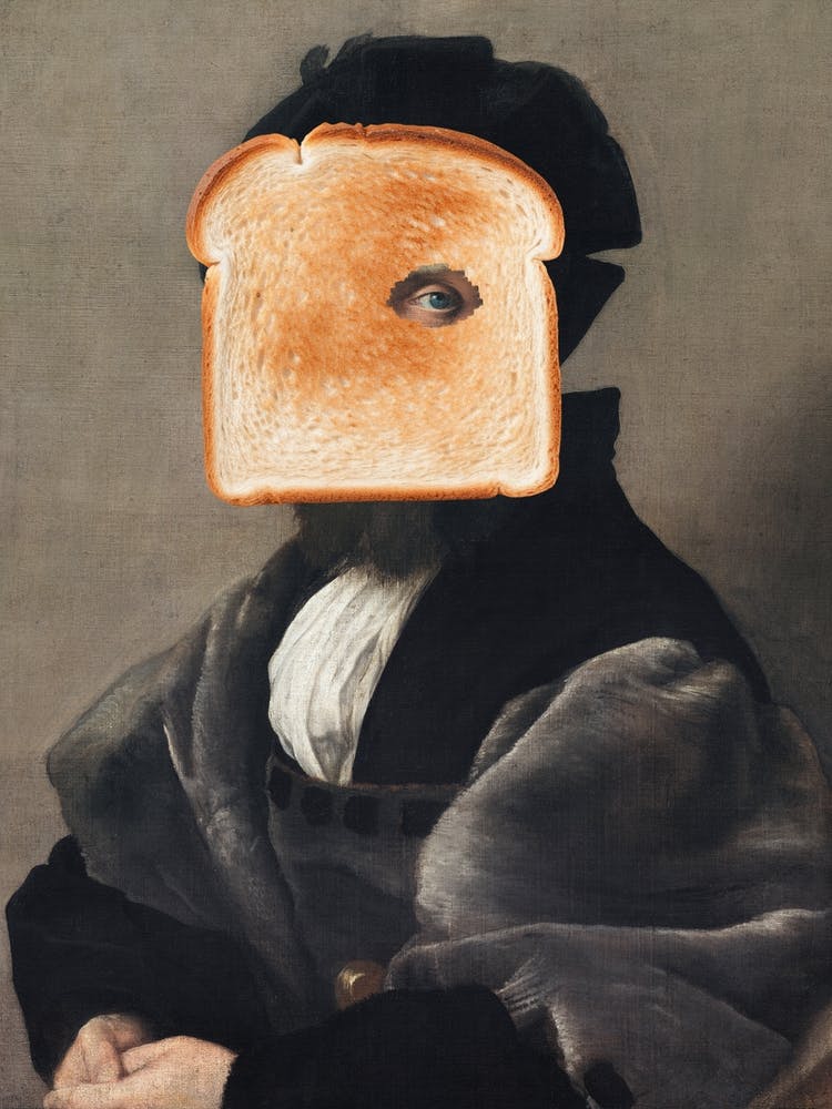 English Breakfast No.2 Renaissance Collage