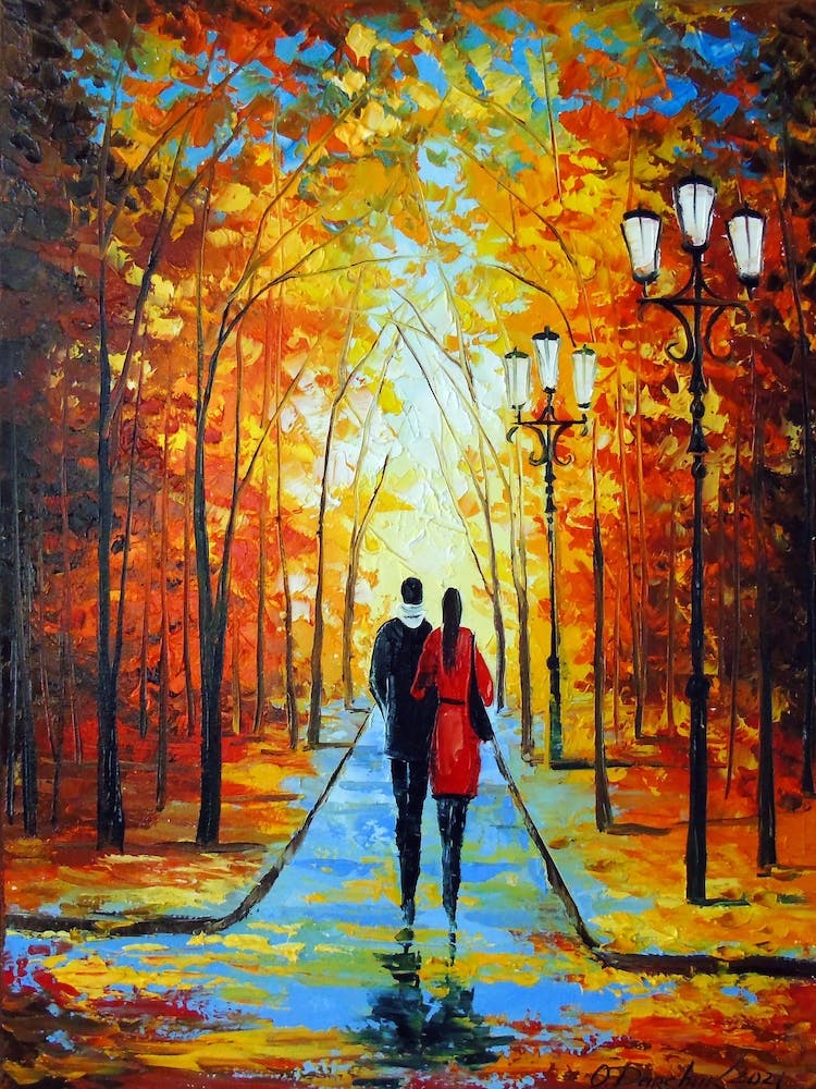Romance in the park