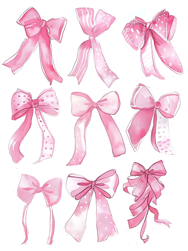 Pink Bows 2