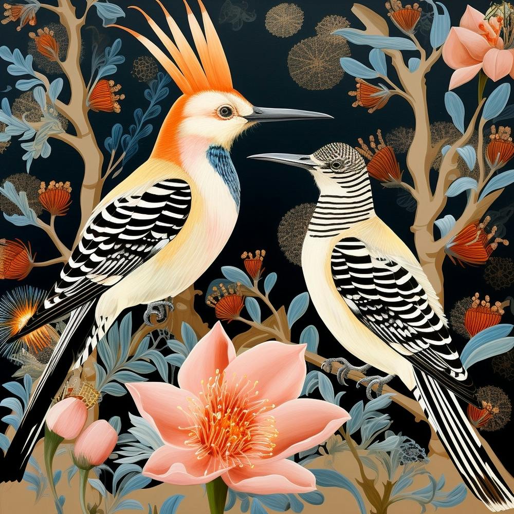 Bird In Nature Hoopoe 2