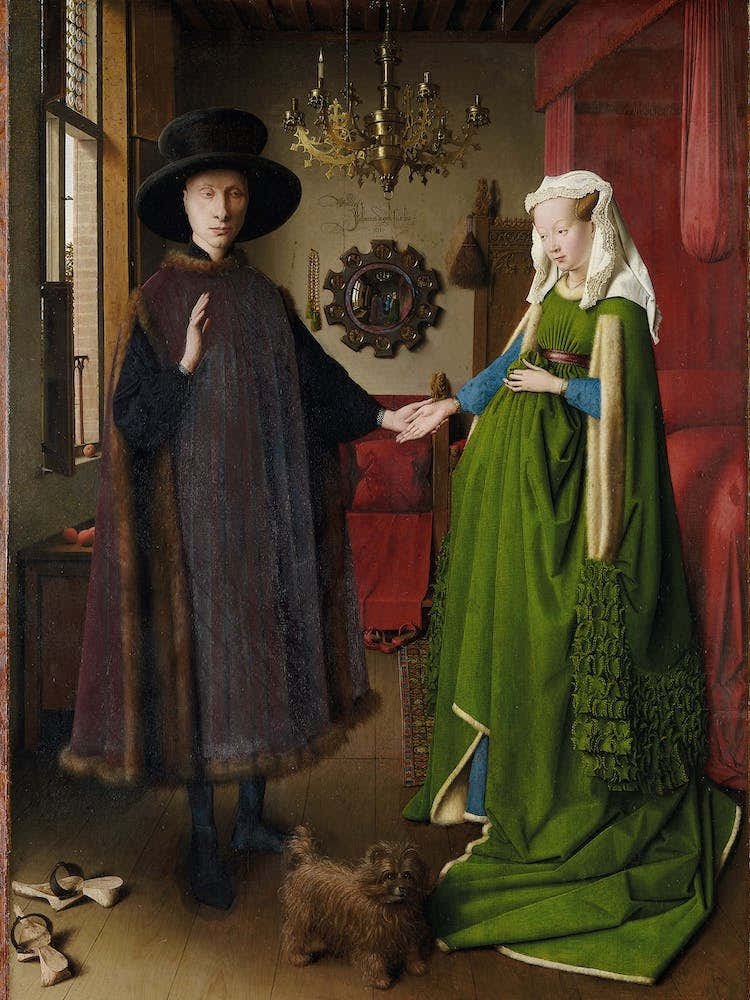 The Arnolfini Portrait, Jan van Eyck