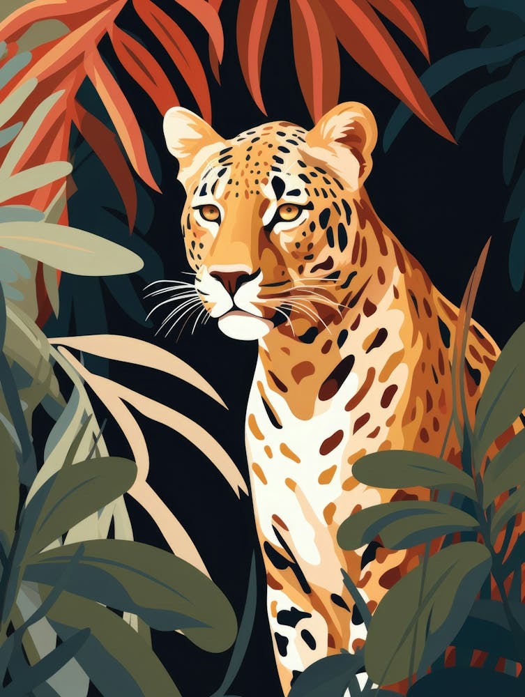 Leopard In The Jungle 23