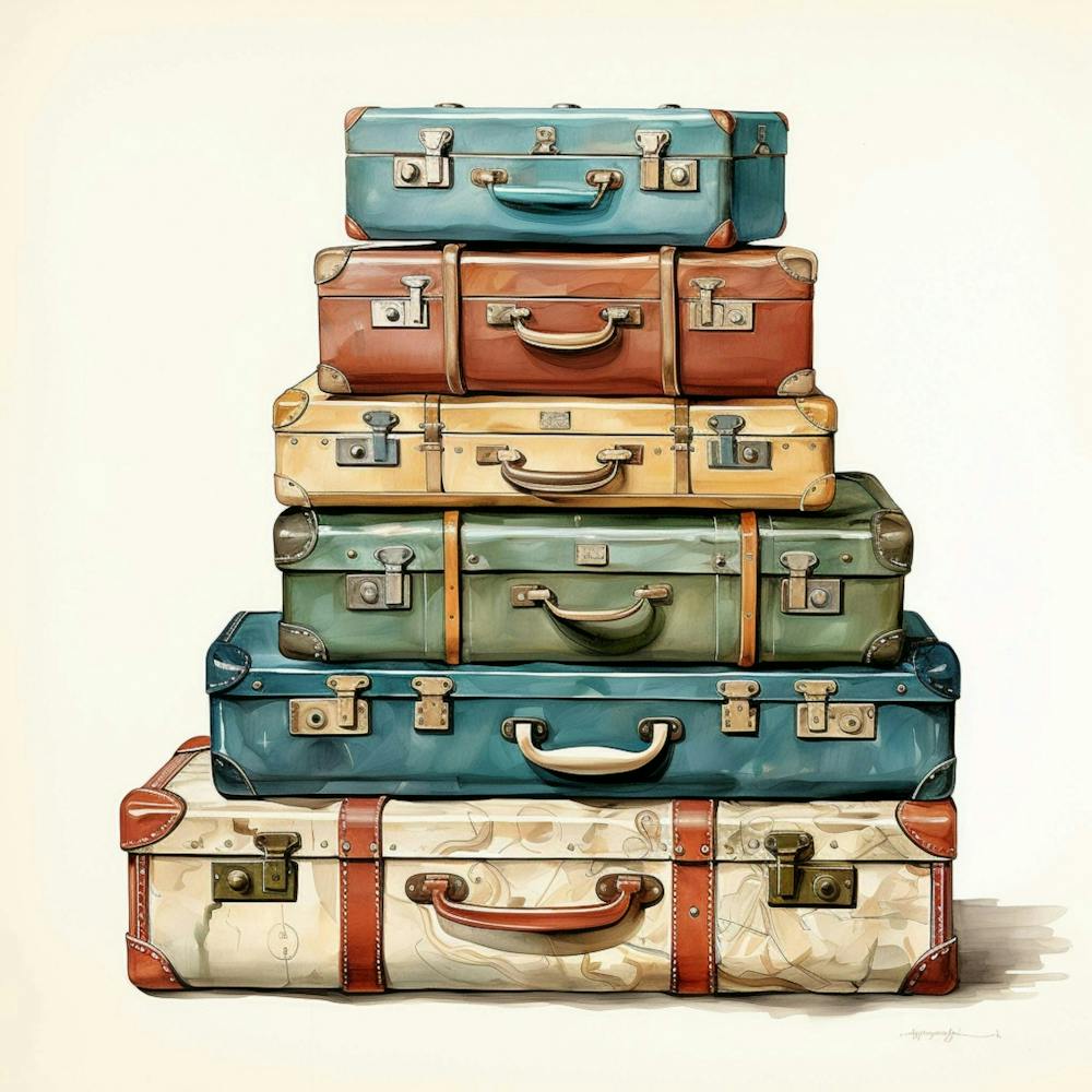 Vintage Travel Luggage