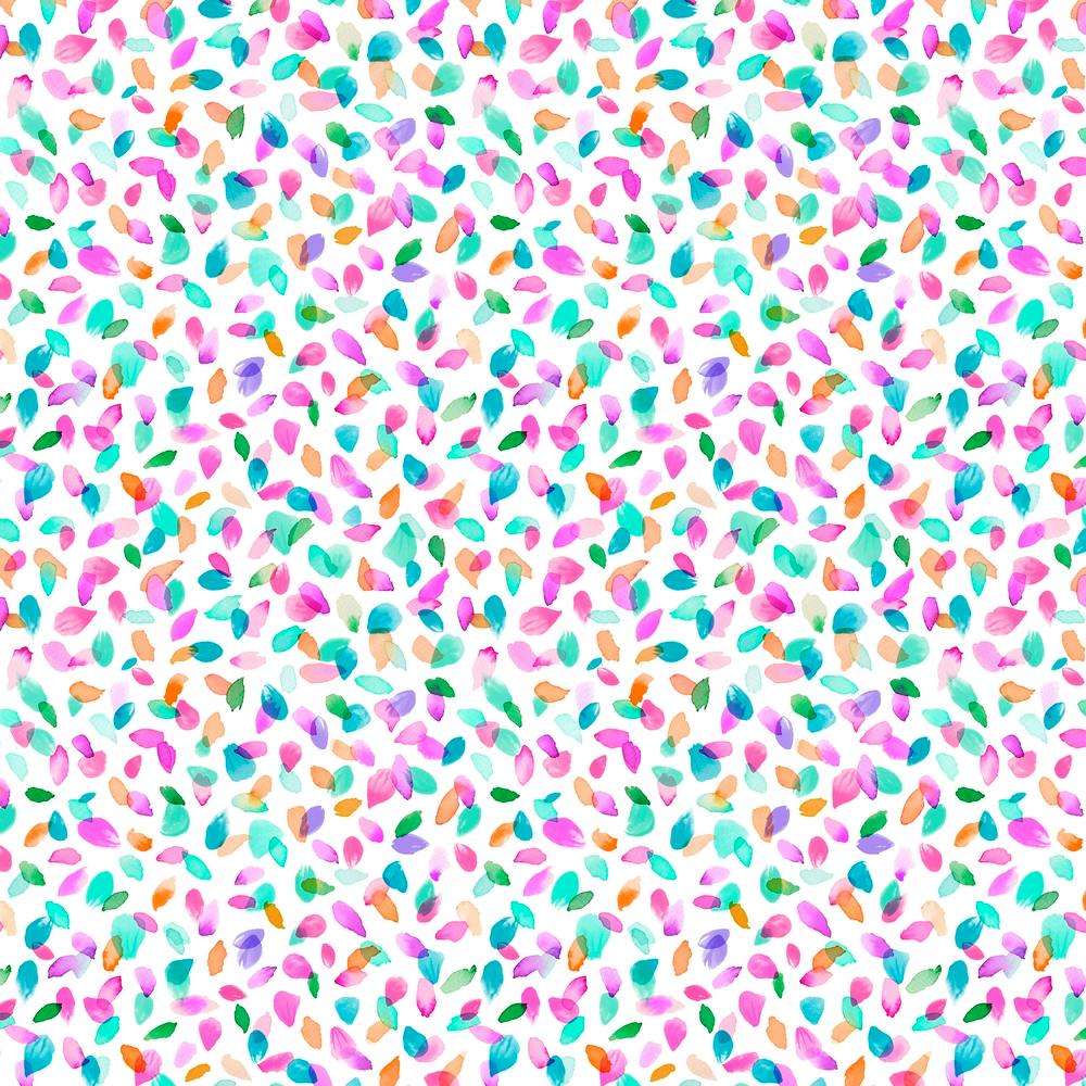 Flower Petals Pink Square
