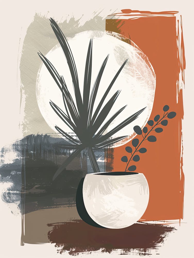 Twilight Pulses Of Cosmic Harmony Mid Century Style