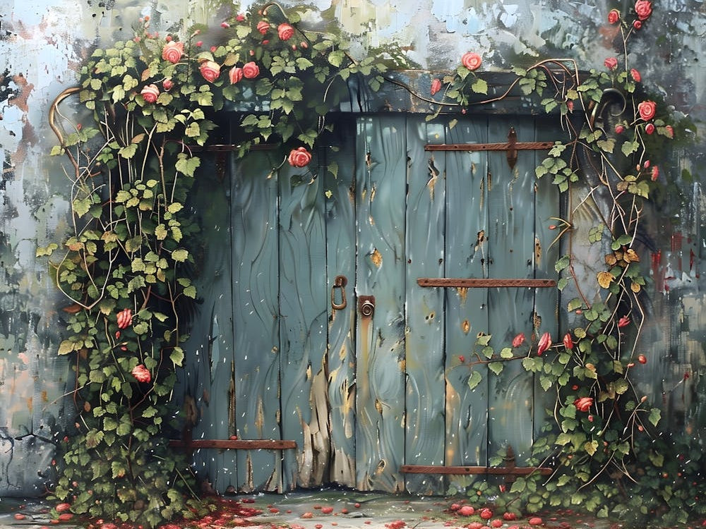 Pretty Garden Doors 14