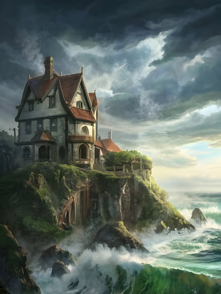 House On The Cliff 1