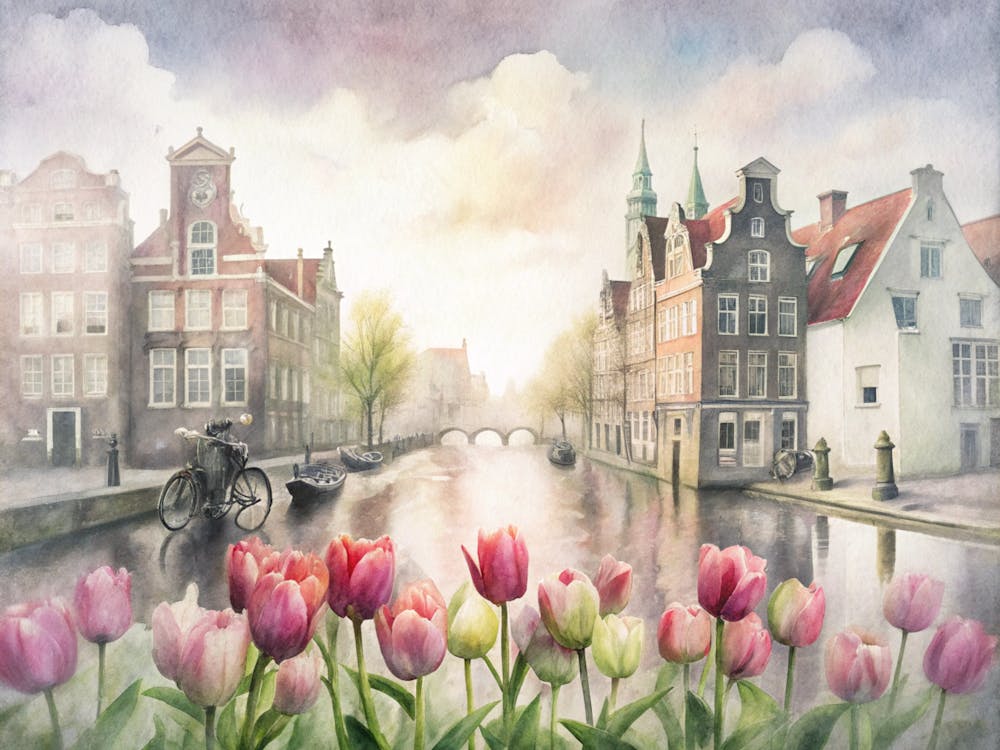 Tulipes d'Amsterdam 1