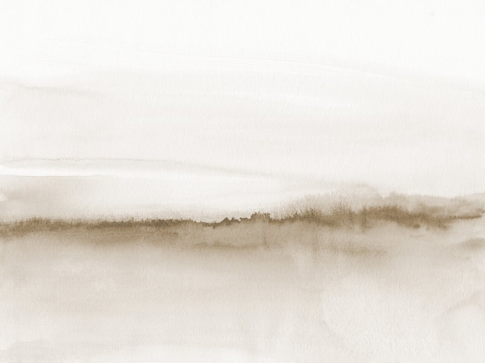 Aquarell-Landschaft 17 Sepia-Schattierungen