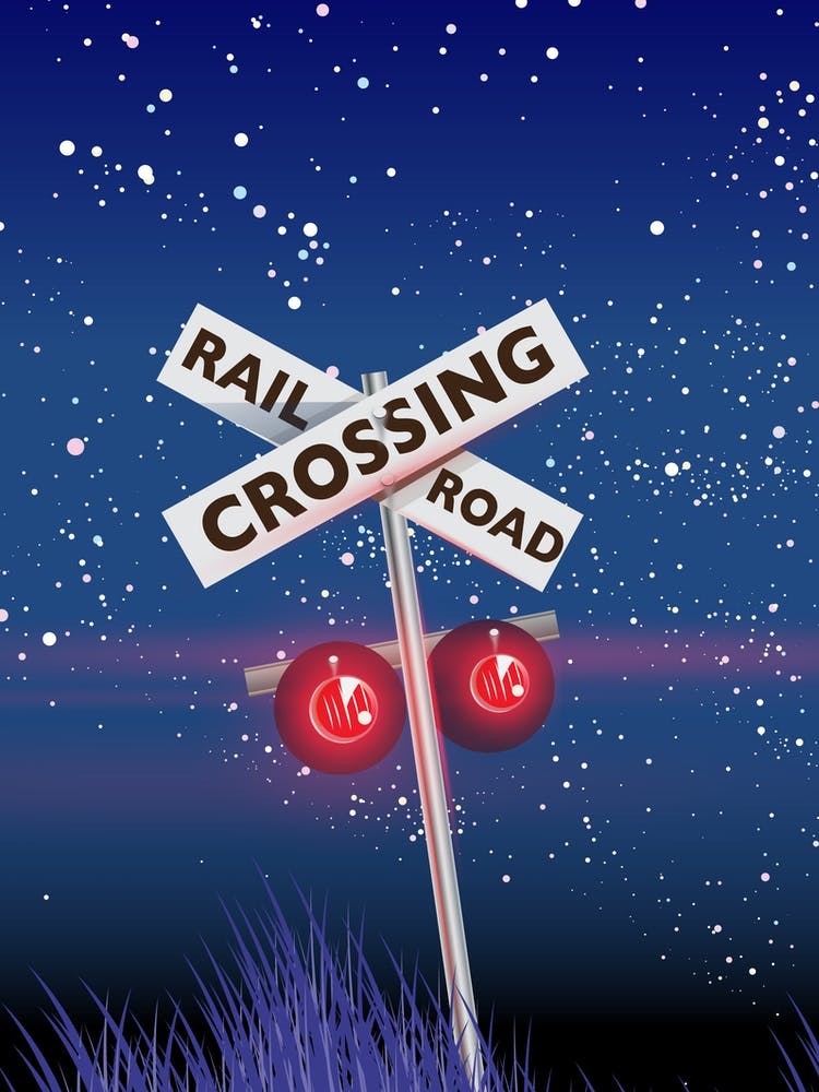 Railroad Crossing Road