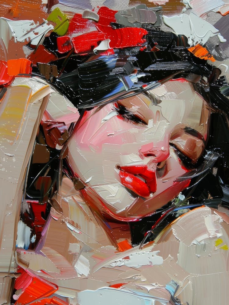 Abstract Oil Painting