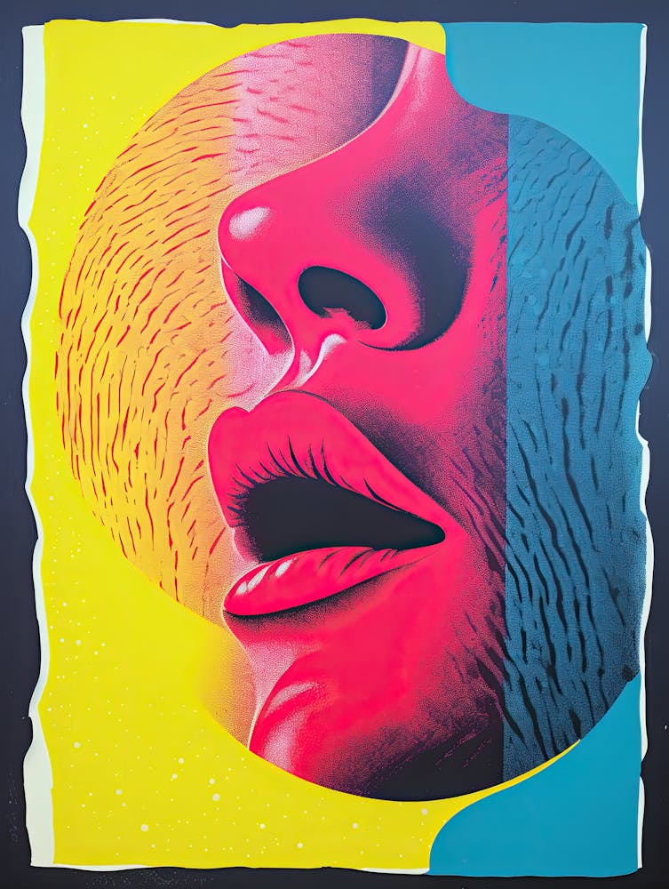 Shimmering Web Vibrational Cosmic Art