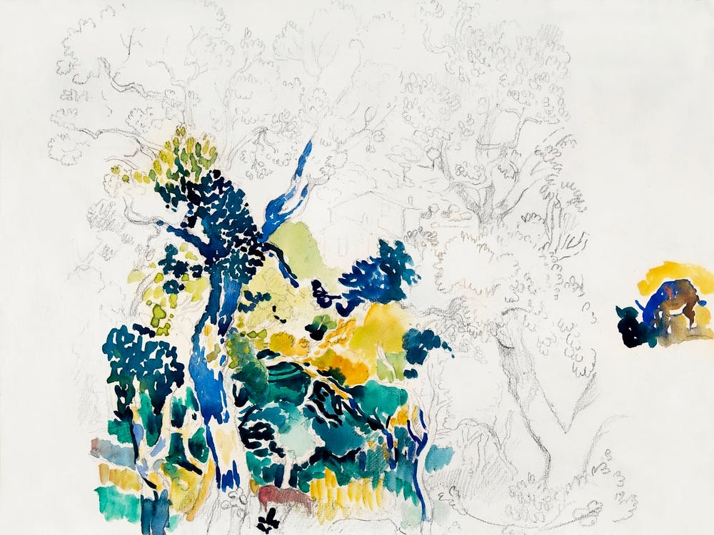 Landscape (1856–1910), Henri Edmond Cross