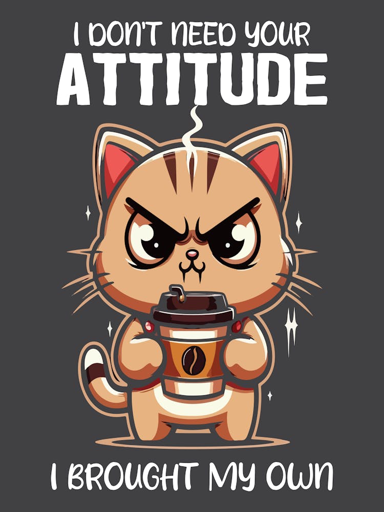 I Don'T Need Your Attitude I Brought My Own