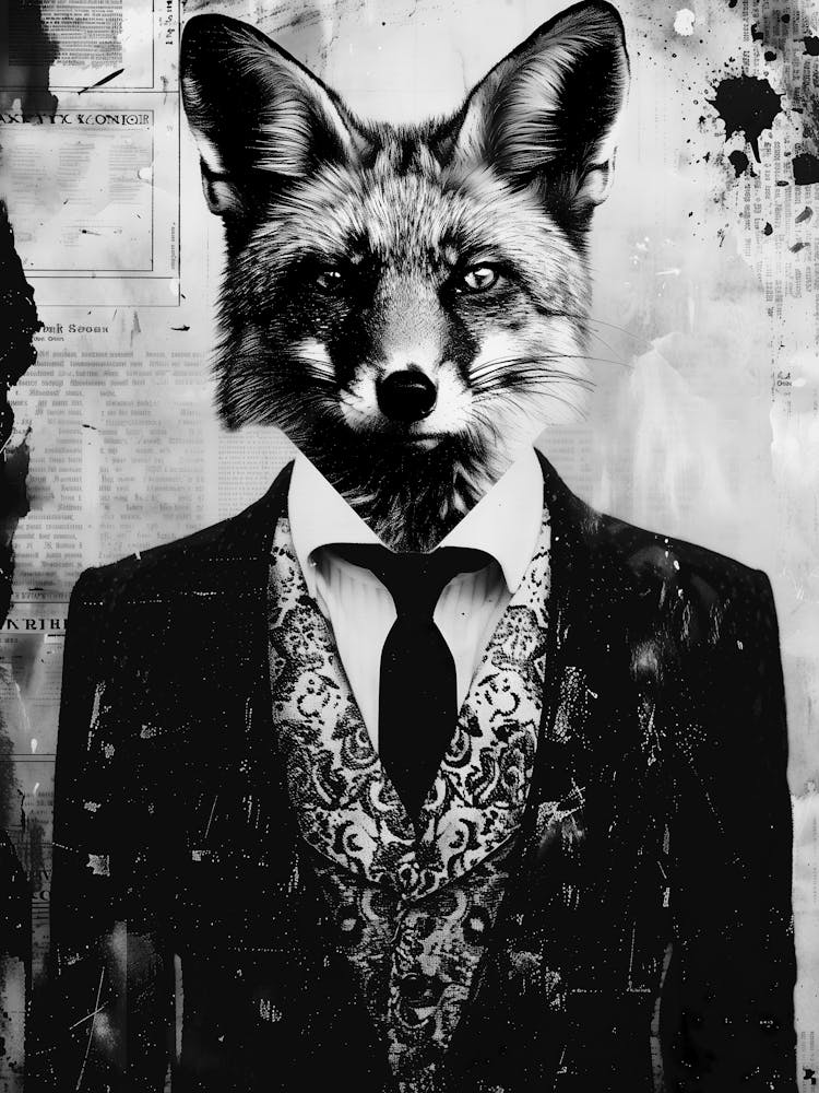 Fox In Suit