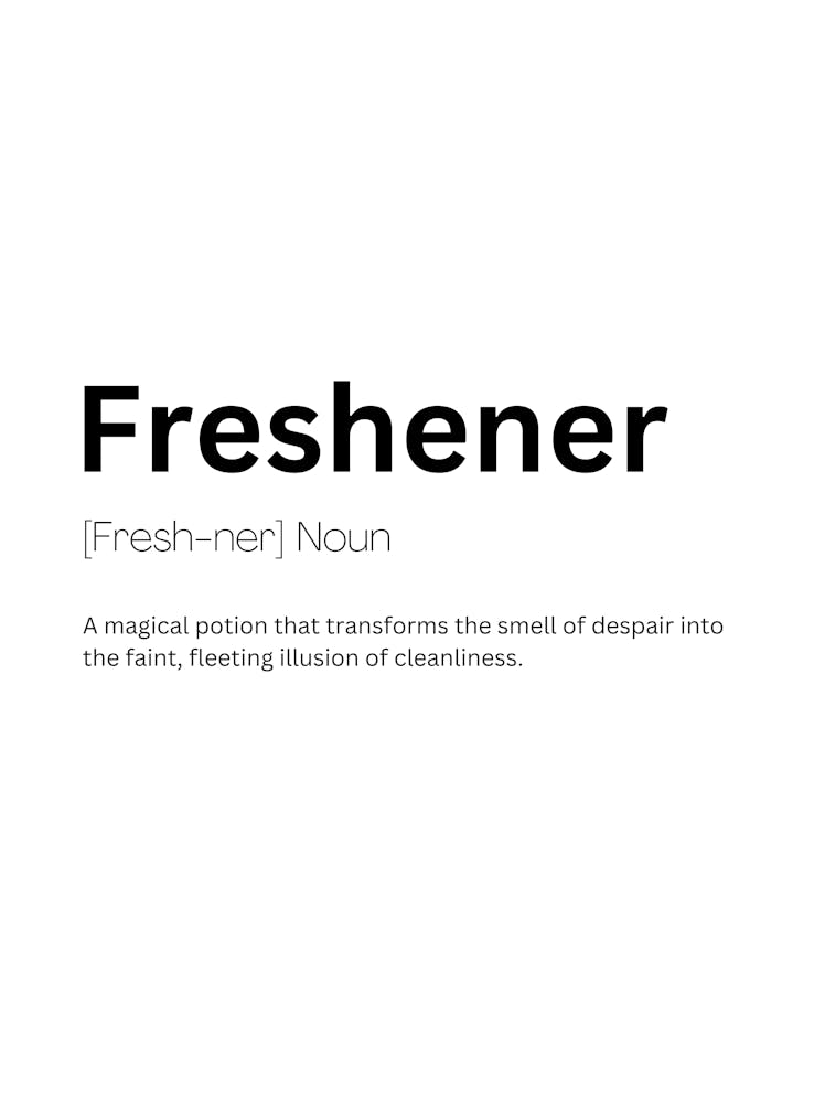 Freshener Definition Meaning