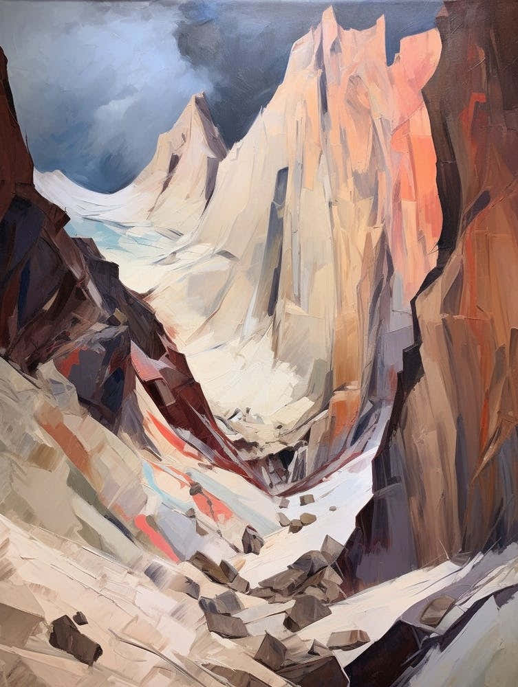 Mount Whitney Usa 4 Mountain Painting