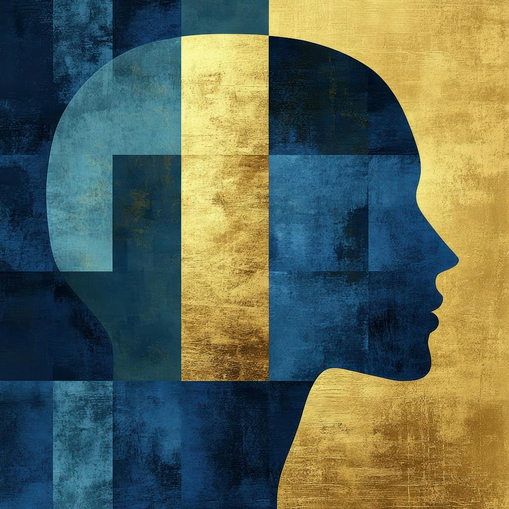 Silhouette Of A Head 3