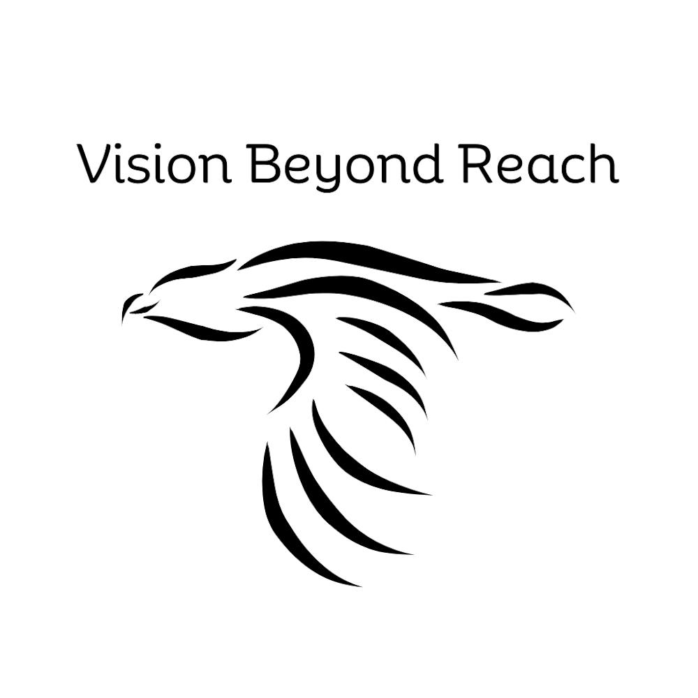 Eagle line art| Vision Beyond Reach Quote