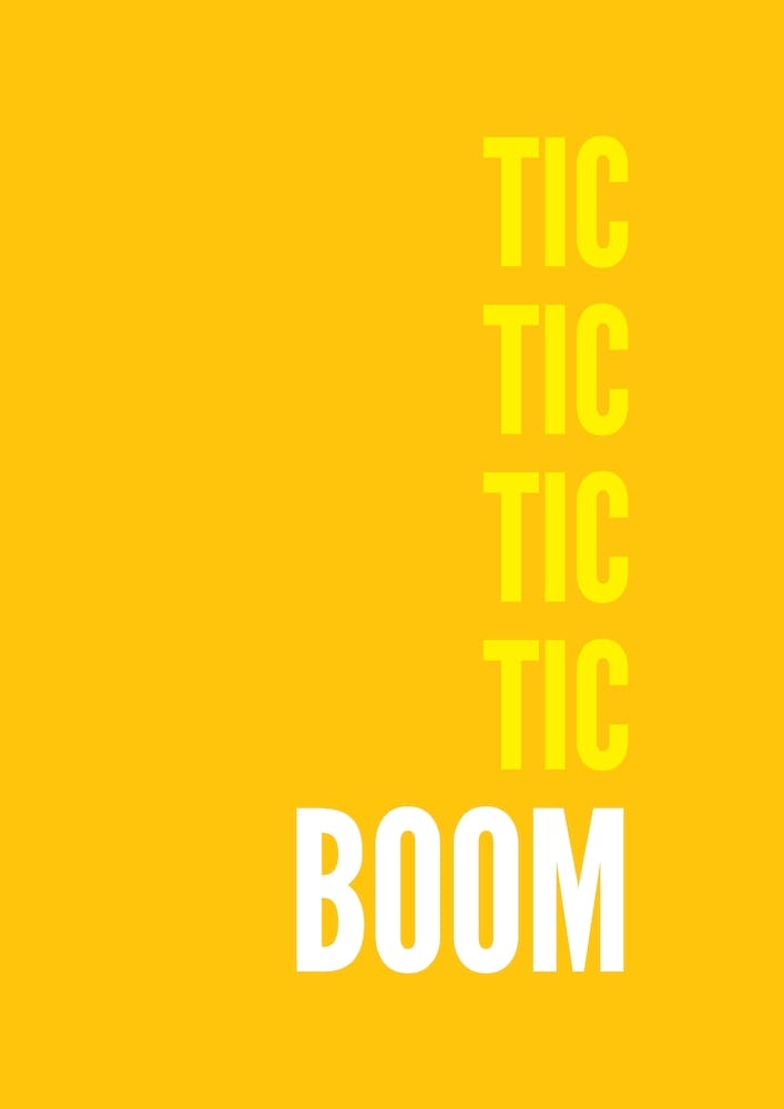 Tic Tic Boom Yellow