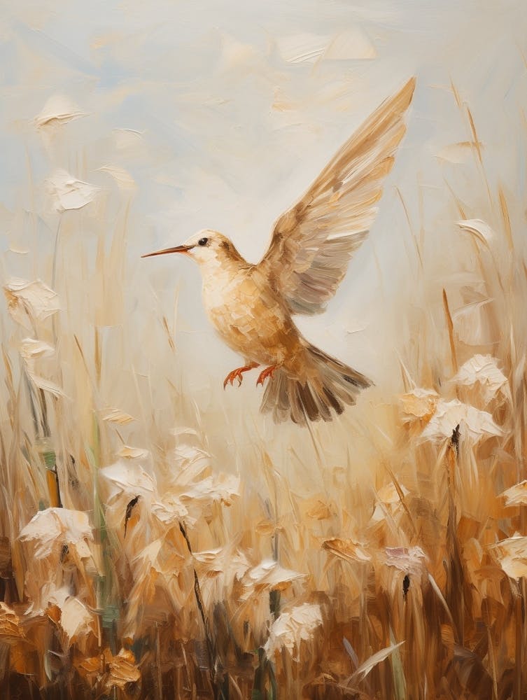 Bird Painting Hummingbird 4