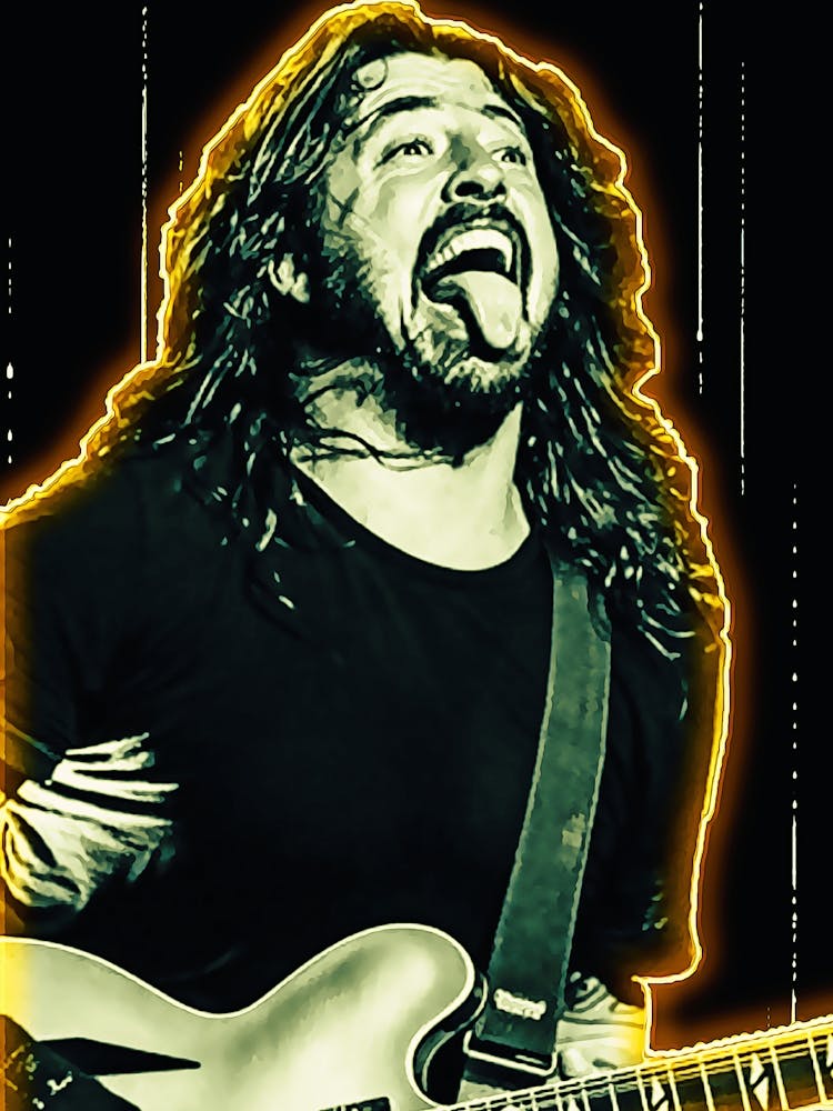 Dave Ghrol Black Yellow Neon