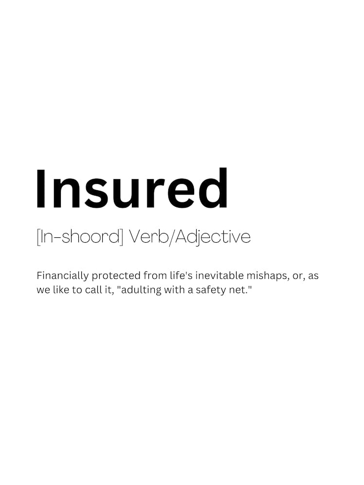 Insured Definition Meaning