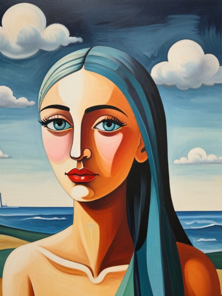 Woman On The Beach 3