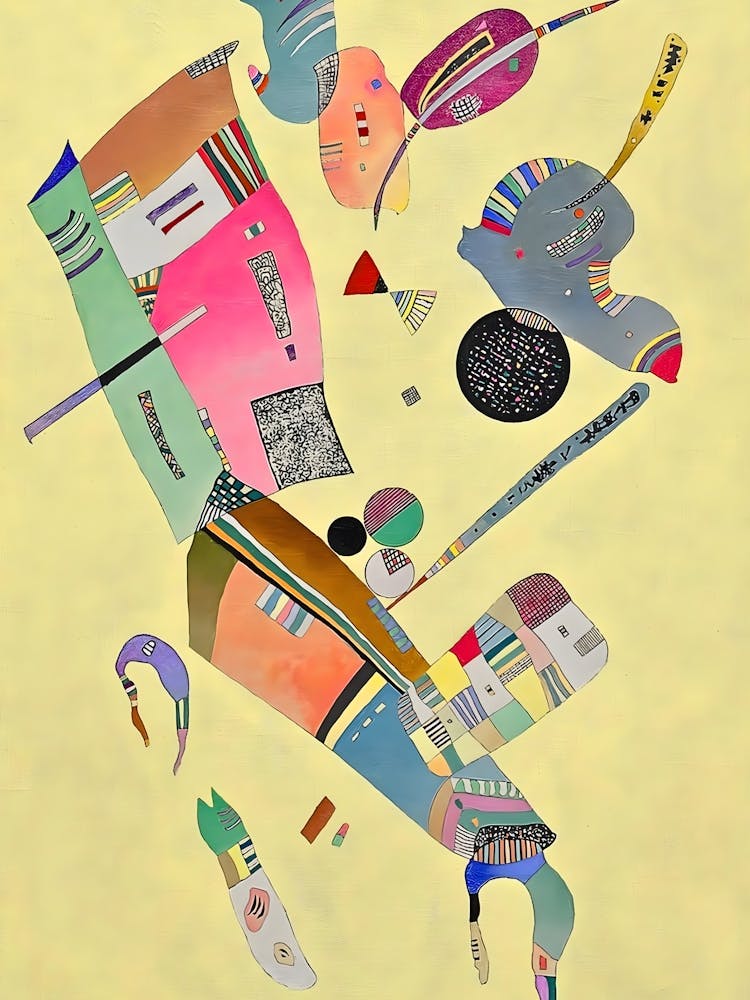 Wassily Kandinsky Abstract Painting 13