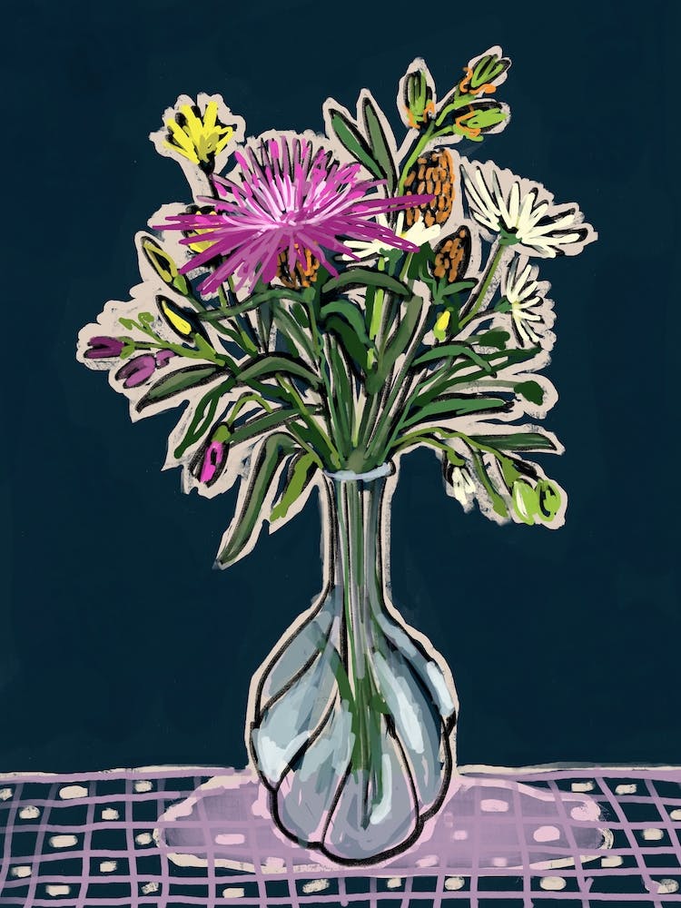Vase With Flowers