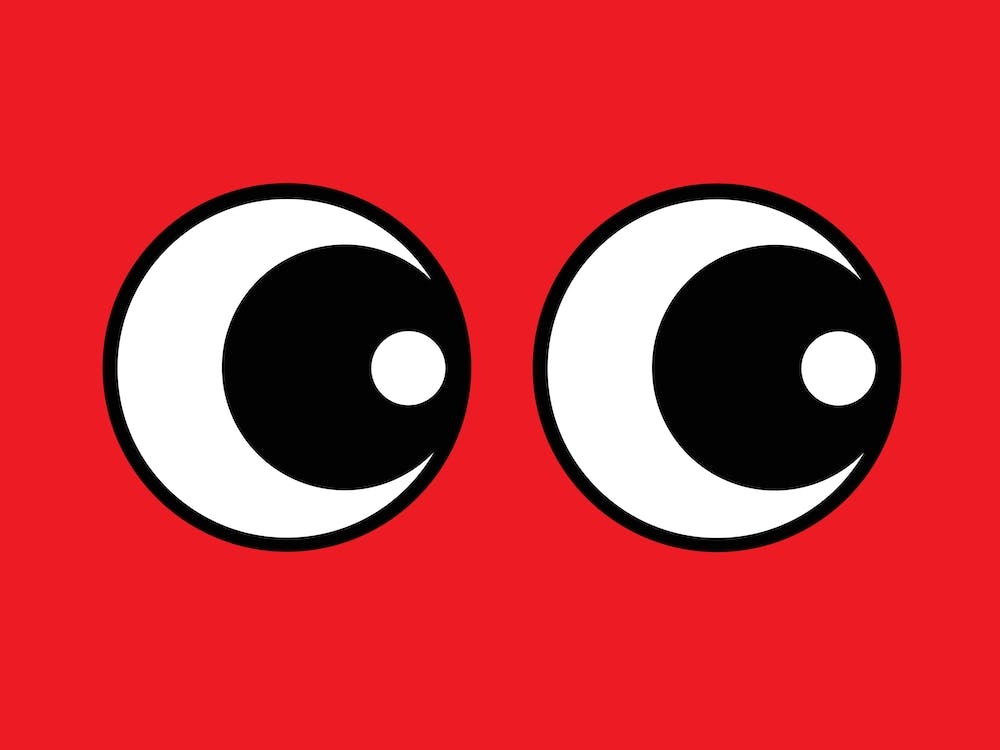 Making Eyes Right Red