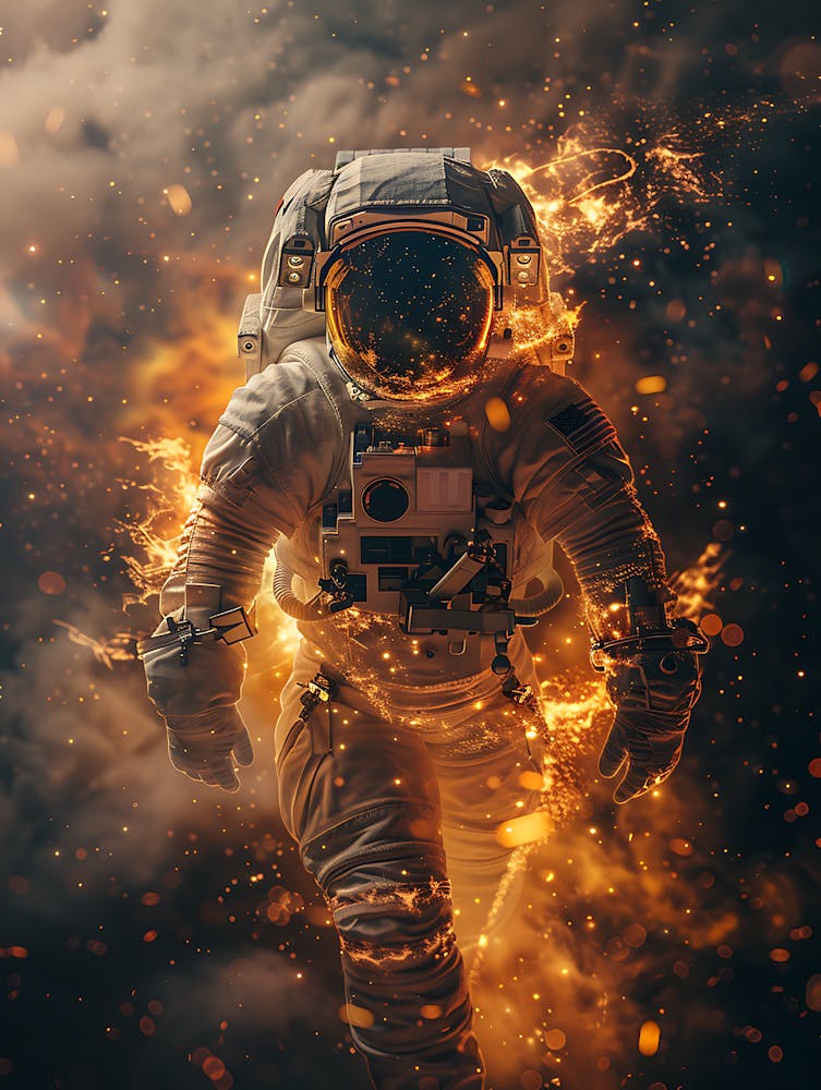 Epic Fantasy Astronaut