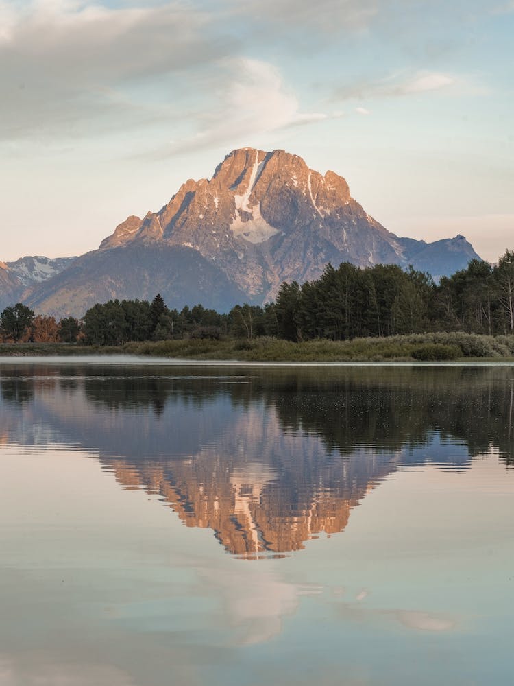 Mountain Lake Reflection