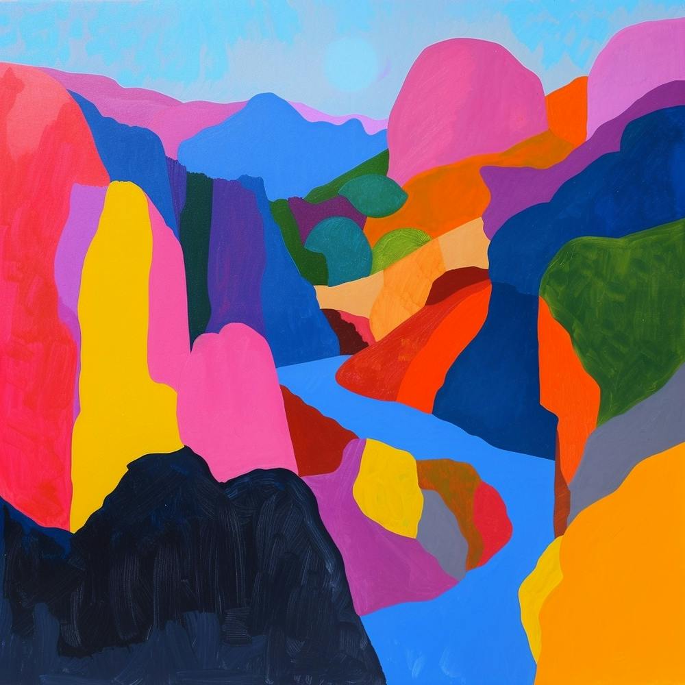 Abstrakte Reisekollektion Chile 3