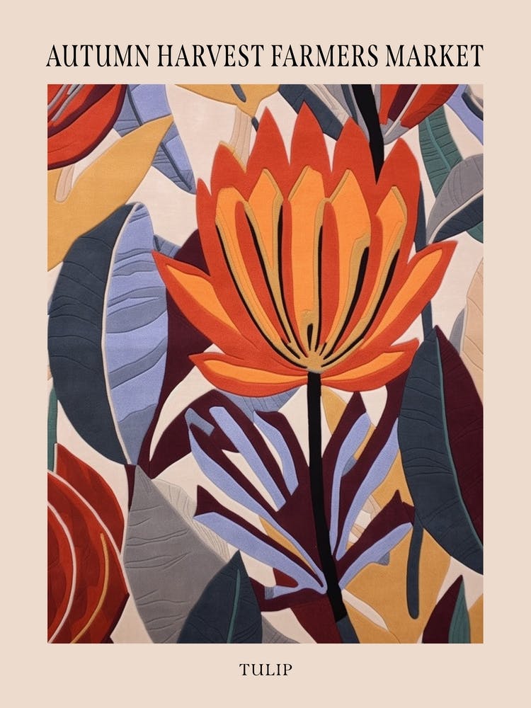 Fall Botanicals Tulip 1 Poster