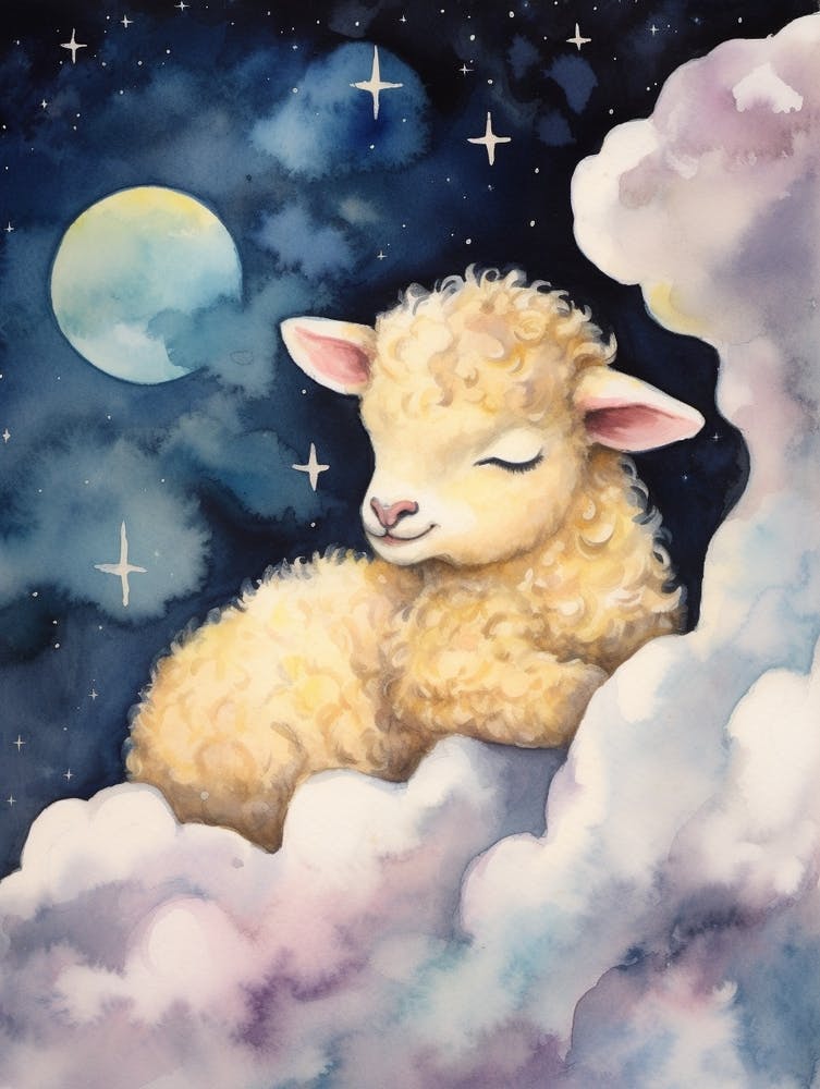 Baby Duckling 3 Sleeping In The Clouds
