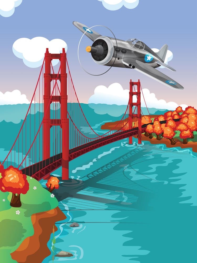 Golden Gate Flypast
