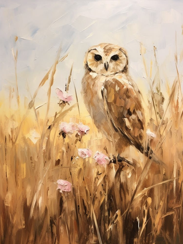 Bird Painting Owl 1