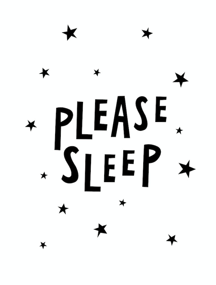 Please Sleep  Slogan