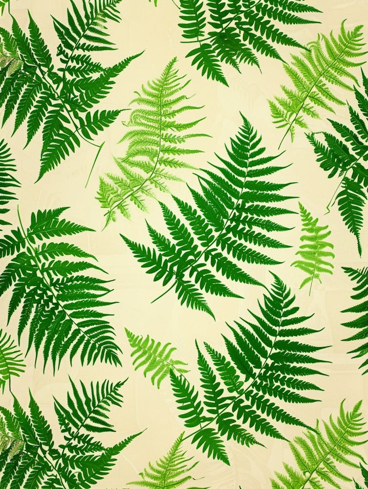 Pattern Poster Walking Fern 4