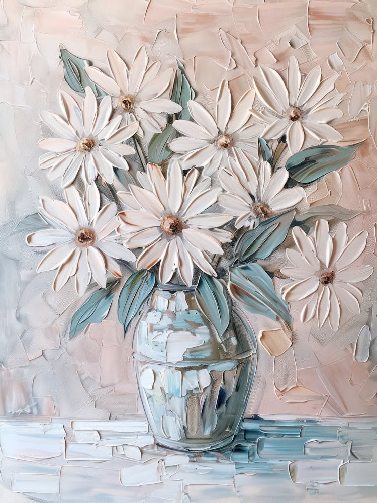 A World Of Flowers Daisy 1 Painting